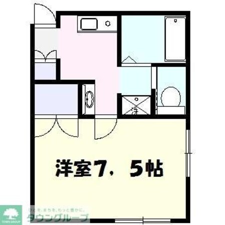 YKクラウンの物件間取画像